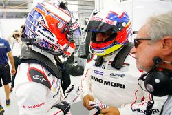 Mitch Evans y Juan Pablo Montoya, Porsche Team