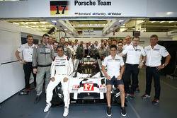 Mitch Evans and Juan Pablo Montoya, Porsche Team
