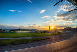 Sonnenuntergang am Homestead-Miami Speedway