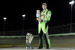 NASCAR Sprint Cup Series champion Kyle Busch with son Brexton