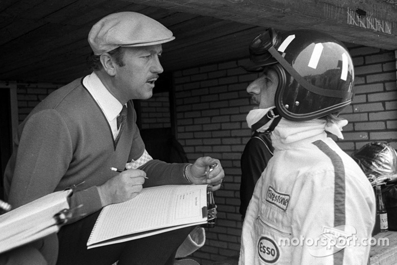 Colin Chapman dan Graham Hill