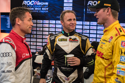 Tom Kristensen, Petter Solberg and Ryan Hunter-Reay