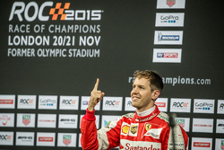 Winner Sebastian Vettel