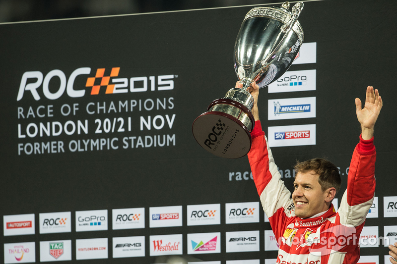 Ganador Sebastian Vettel