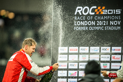Le vainqueur Sebastian Vettel