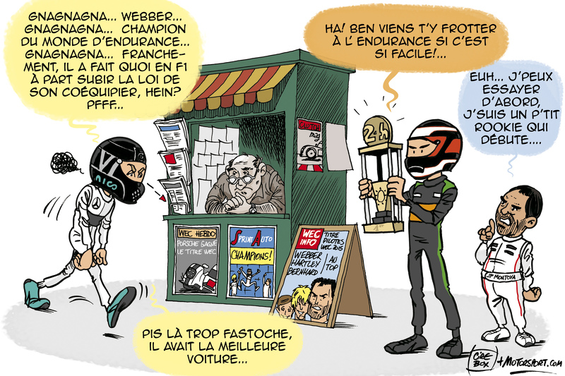 Webber Champion du Monde en WEC, et alors?
