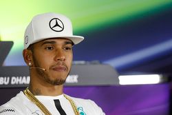 Lewis Hamilton, Mercedes AMG F1 lors de la Conférence de presse de la FIA