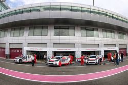 Zone de l'équipe Citroën World Touring Car