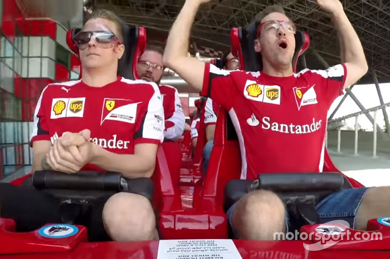 Raikkonen e Vettel andam de montanha russa