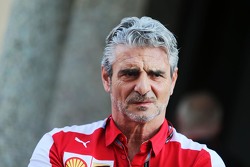 Maurizio Arrivabene, Team Principal Ferrari lors de la conférence de presse de la FIA