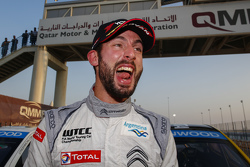 Polesitter Jose Maria Lopez, Citroën C-Elysée WTCC, Citroën World Touring Car team