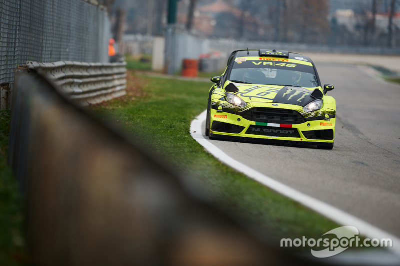 Valentino Rossi and Carlo Cassina, Ford Fiesta