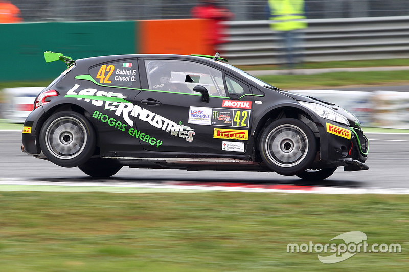 Fabio Babini und Giacomo Ciucci, Peugeot 208 T16