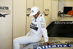 Lewis Hamilton, Mercedes AMG F1 on the drivers parade
