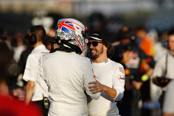 Jenson Button en Fernando Alonso, McLaren MP4-30