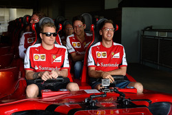Kimi Raikkonen et Sebastian Vettel, Ferrari