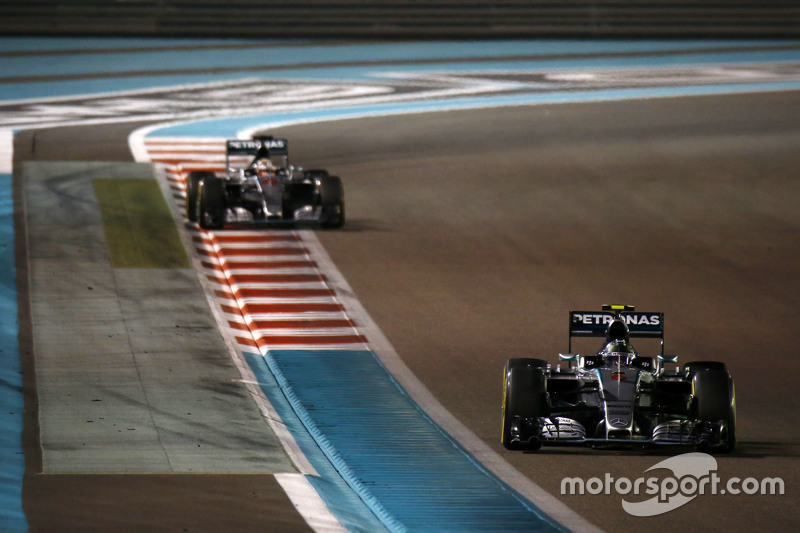 Nico Rosberg und Lewis Hamilton, Mercedes AMG F1 W06