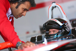 Nick Heidfeld, Mahindra Racing and Vinit Patel, Mahindra Racing Chief Engineer
