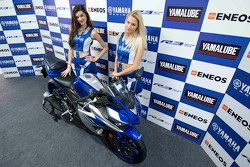 Chicas de la parilla de Yamaha