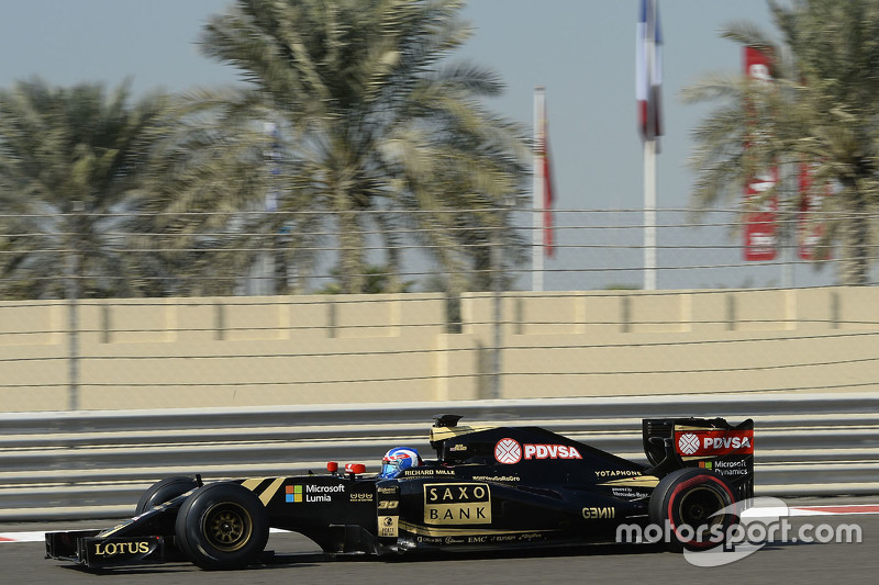 Jolyon Palmer, Lotus F1 E23 Piloto de Prueba y de Reserva