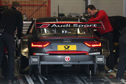 Le volant de l'Audi RS 5 DTM