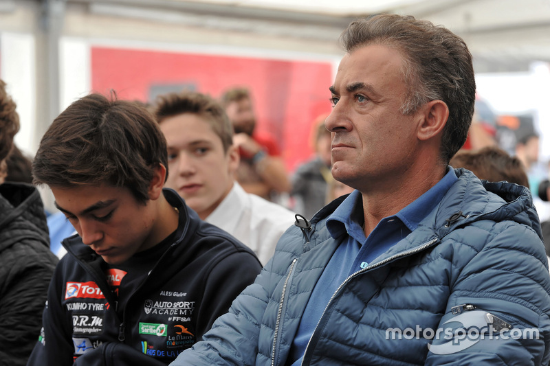Giuliano Alesi e suo padre Jean Alesi