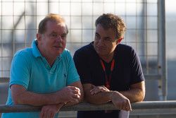 Jonathan Palmer et Jean Alesi