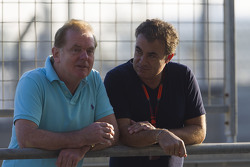 Jonathan Palmer and Jean Alesi