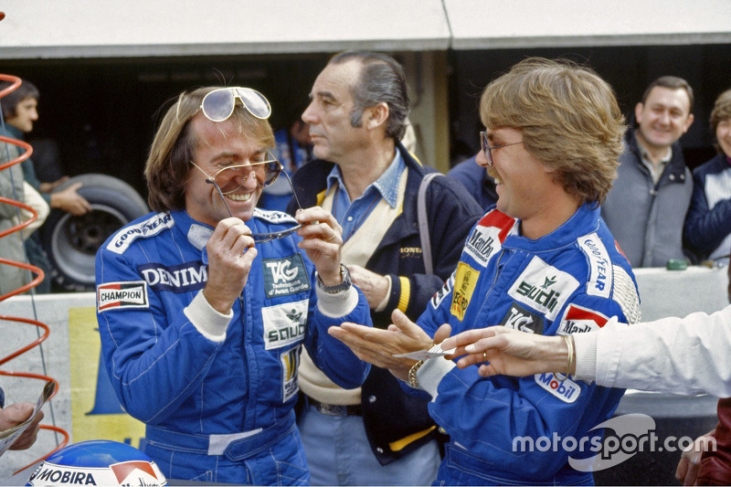 Jacques Laffite y Keke Rosberg, Williams