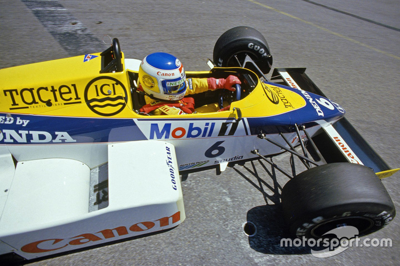 4. Keke Rosberg - Williams FW10-Honda - GP de Estados Unidos 1985