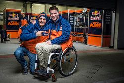 Alex Hofmann and Pit Beirer, KTM Head of Motorsport