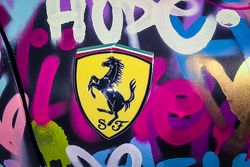 Detail of the Ben Levy Ferrari F430