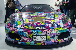 Detail of the Ben Levy Ferrari F430
