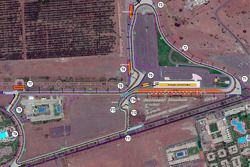 Le nouveau tracé du circuit de Marrakech