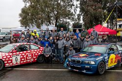 Post race pitlane action