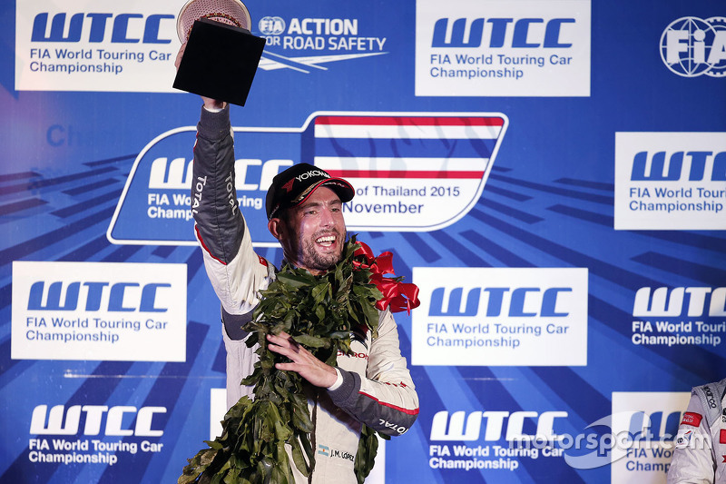 Podio: José María López, Citroën World Touring Car team
