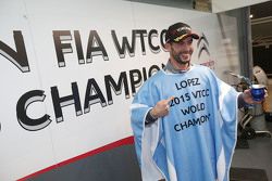 Campeón del Mundo del WTCC 2015 José María López, Citroën World Touring Car team