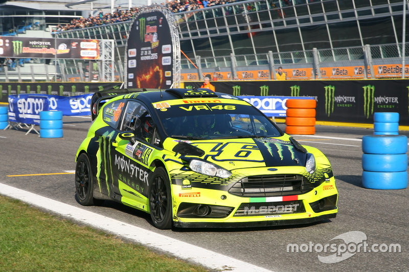 Valentino Rossi y Carlo Cassina, Ford Fiesta