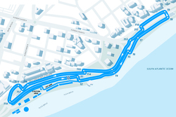 2014-2015赛季埃斯特雷角街道赛赛道