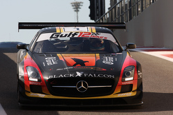 #1 Black Falcon Mercedes SLS AMG: Jeroen Bleekemolen, Maro Engel, Khaled Al Qubaisi