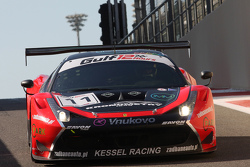#11 Kessel Racing Ferrari 458 Italia: Davide Rigon, Andrea Piccini, Michael Broniszewski