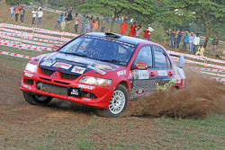 Lohitt Urs and Shrikant Gowda, Mitsubishi Lancer Evo VIII