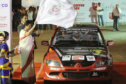 Lohitt Urs and Shrikant Gowda, Mitsubishi Lancer Evo VIII