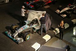 Lewis Hamilton, Mercedes AMG F1 and Ola Källenius, Daimler AG Board member