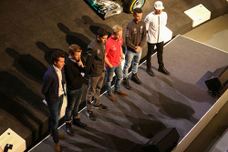 Esteban Ocon, Felix Rosenqvist, Pascal Wehrlein, Lewis Hamilton, Mercedes AMG F1,Sebastian Asch, Luc