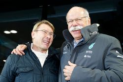 Mika Hakkinen and Dr. Dieter Zetsche