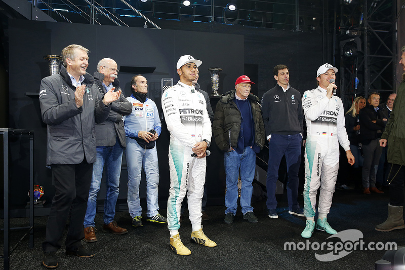 Lewis Hamilton e Nico Rosberg