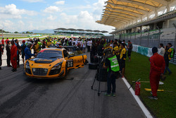 #26 B-Quick Racing Audi R8 LMS Cup V10: Henk Kiks, Daniel Bilski, Peter Kox