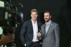 James Hinchcliffe y Josef Newgarden