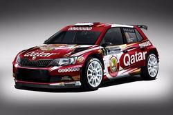 Livrea 2016 Skoda Fabia R5 di Nasser Al-Attiyah
